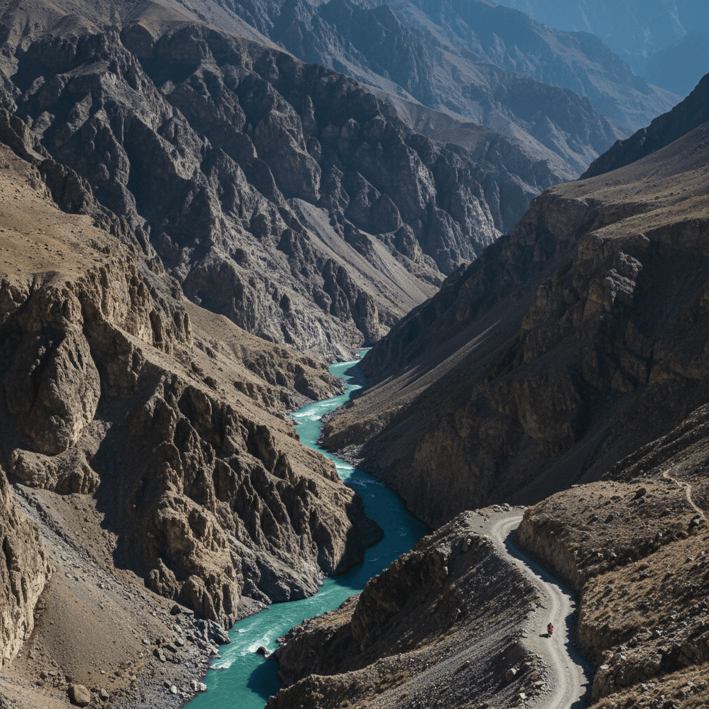 ज़ांस्कर गॉर्ज और रिवर