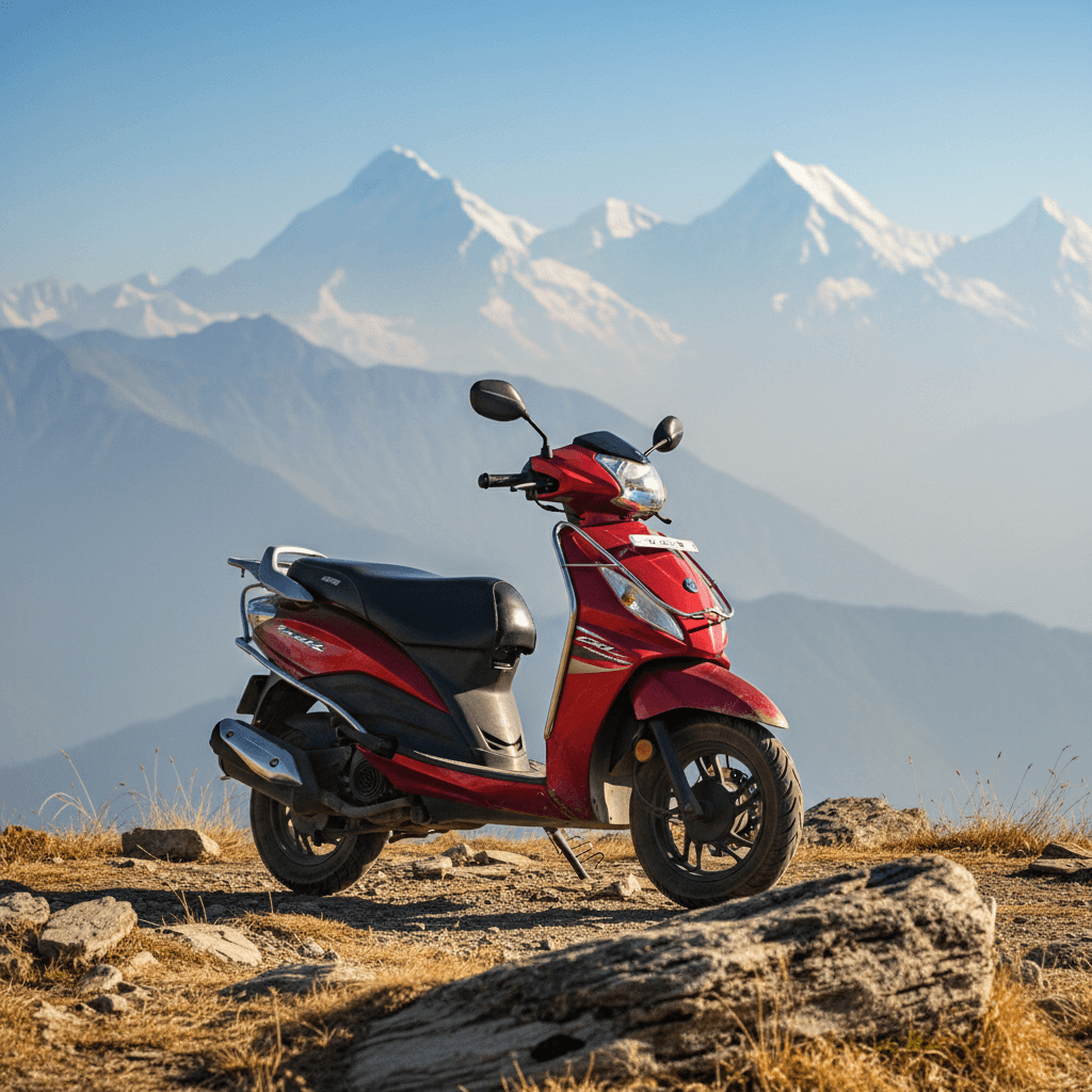 प्रोफेशनल स्कूटी किराया सेवा