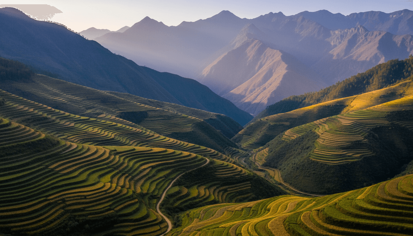 लेह स्पीति ज़ांस्कर क्षेत्र का पहाड़ी दृश्य